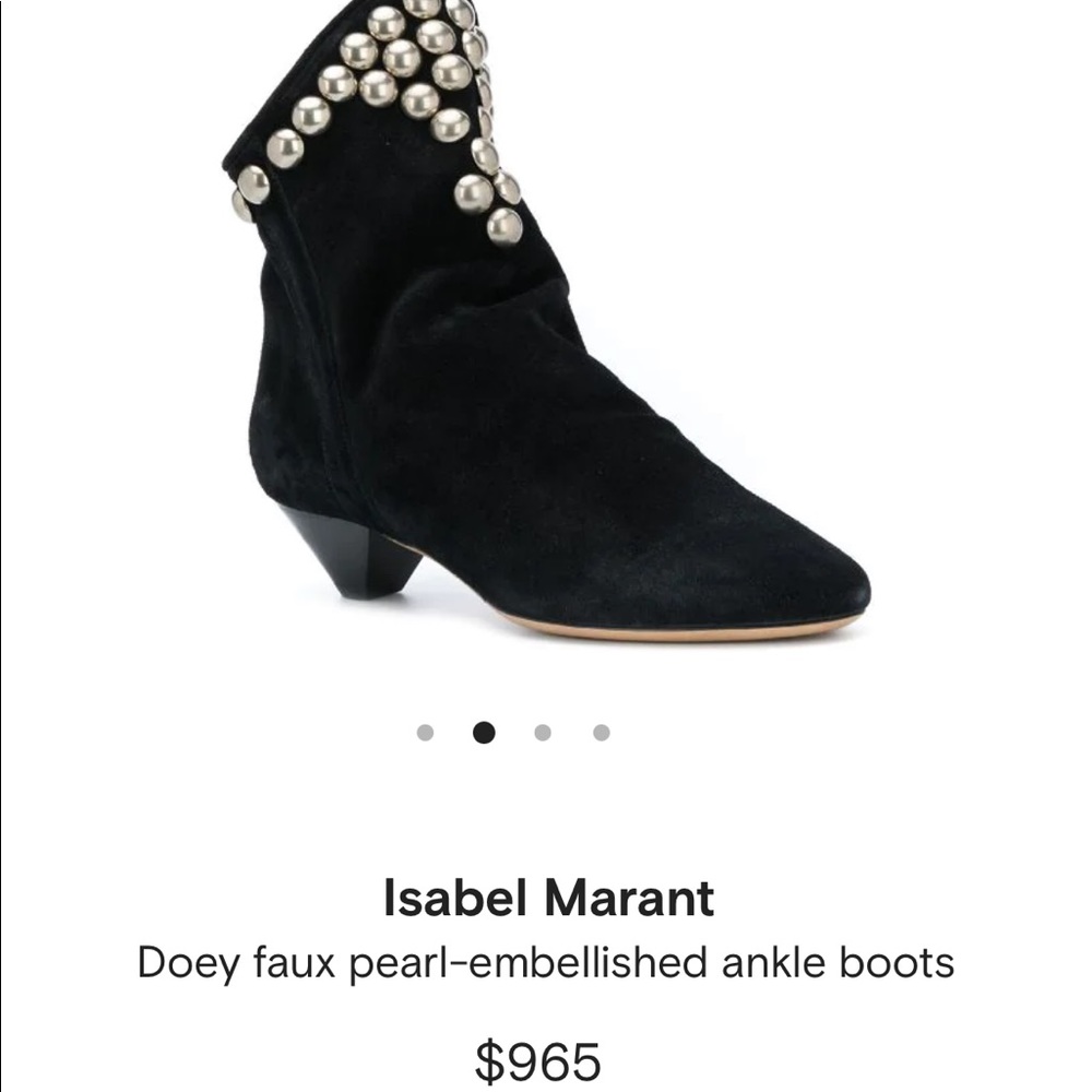 Isabell Marant Doey Studded Boot - Picture 3 of 9